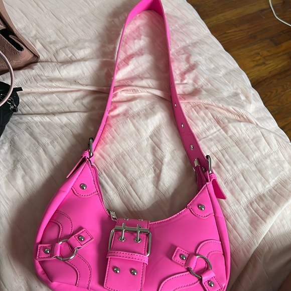 Pink shoulder bag - Picture 1 of 1
